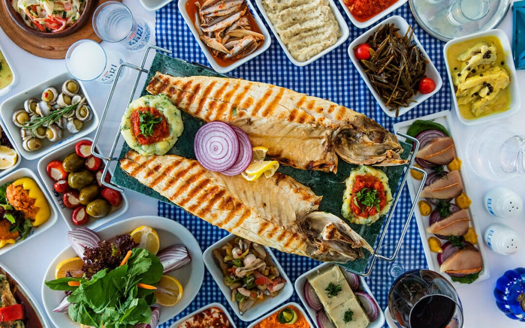 Les meilleurs restaurants de poissons et mezzés à Istanbul