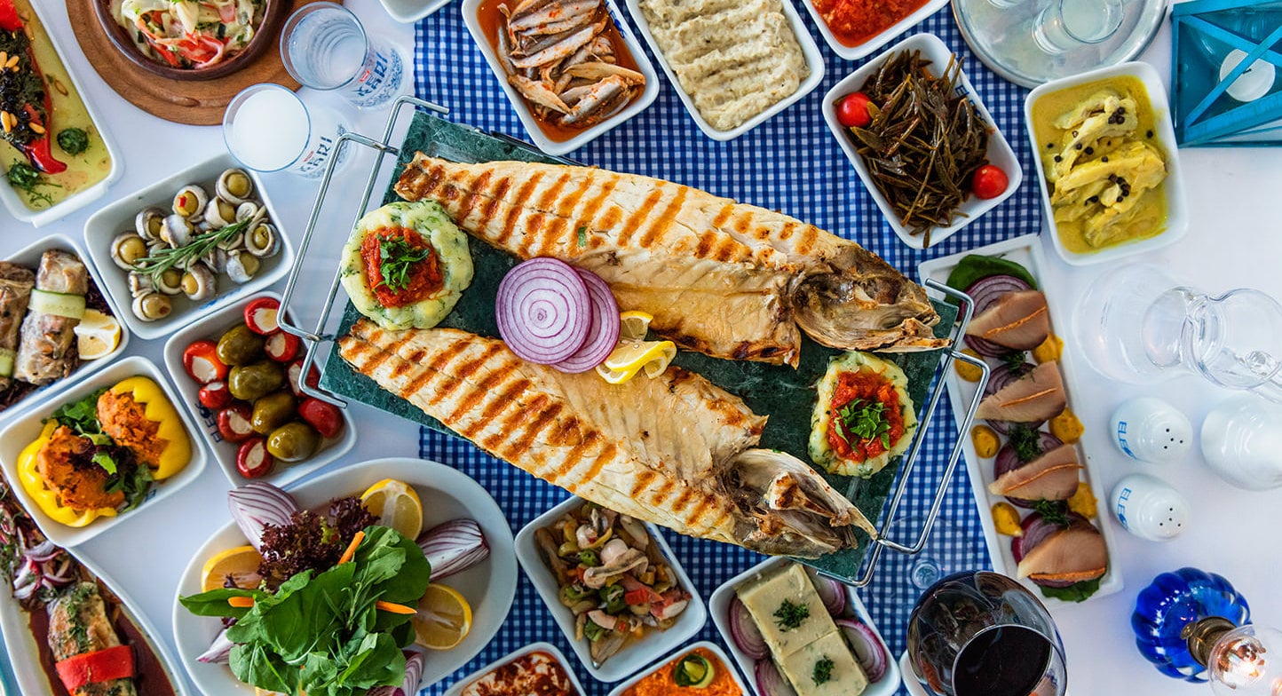 Les meilleurs restaurants de poissons et mezzés à Istanbul