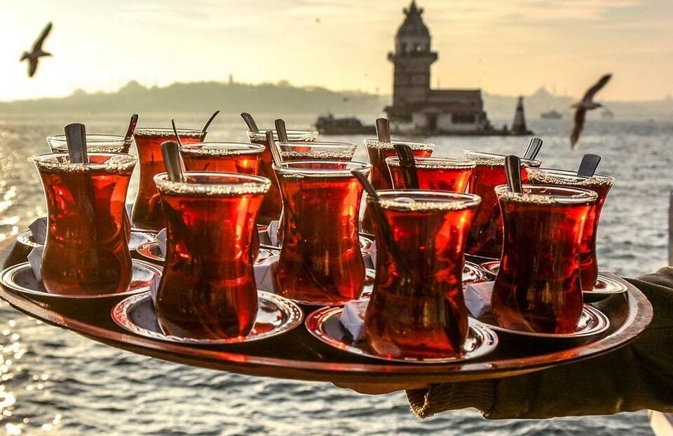 Le thé turc.