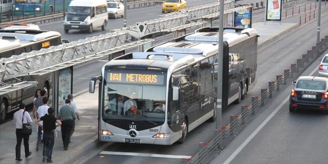 Le métrobus d'Istanbul