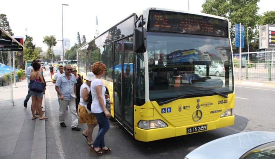 istanbul city tourist bus