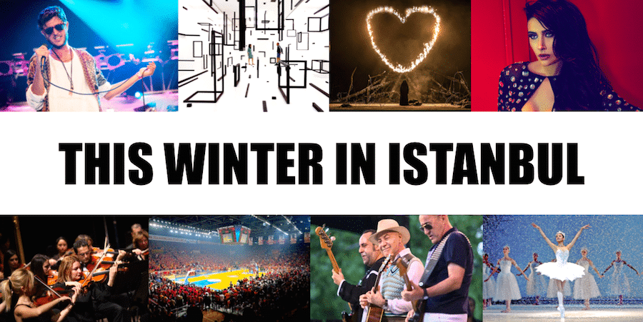 Concerts and other winter events in Istanbul
