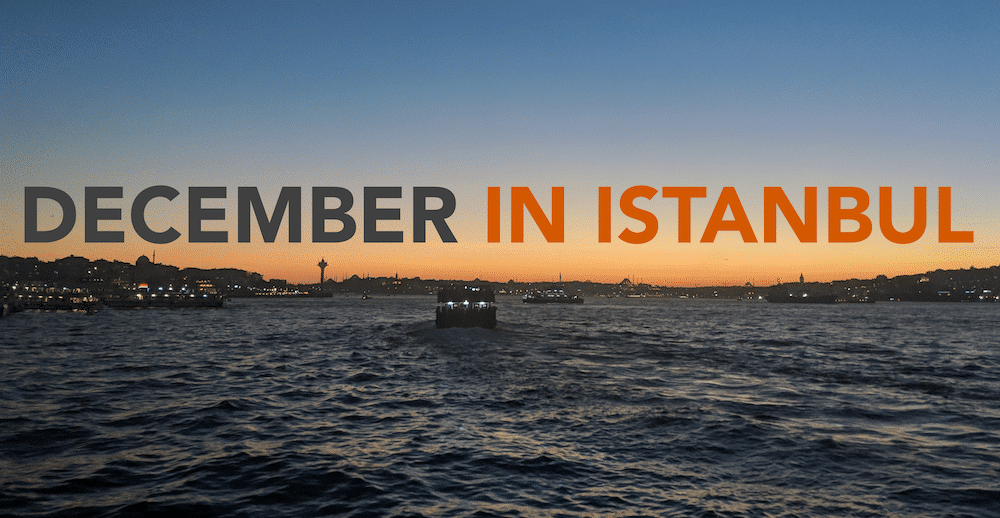 In December 2018 in Istanbul