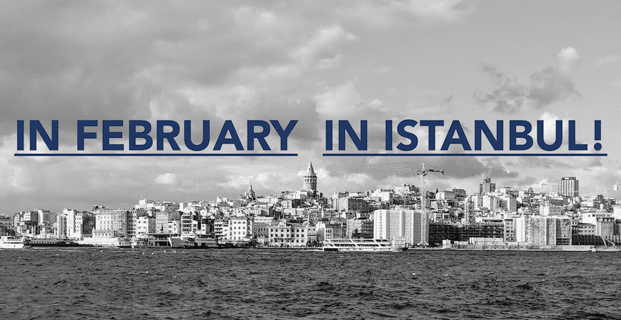In February 2019 in Istanbul